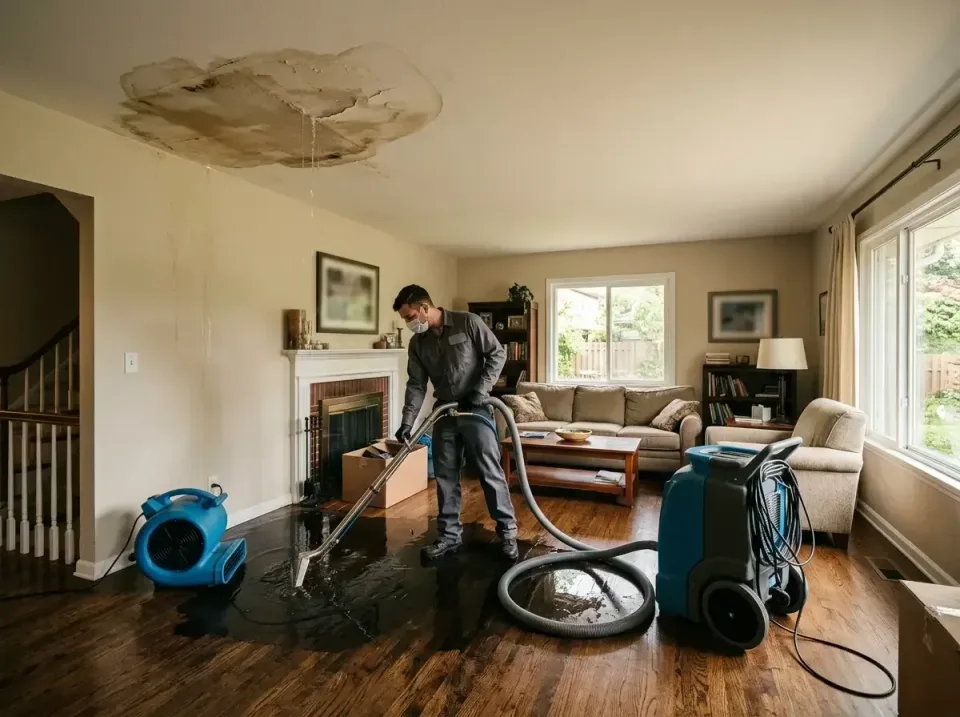 attic-pipe-burst-ceiling-drip-008 — frequently asked questions, Water Damage Restoration & Carpet Care in Franklin Square, NY